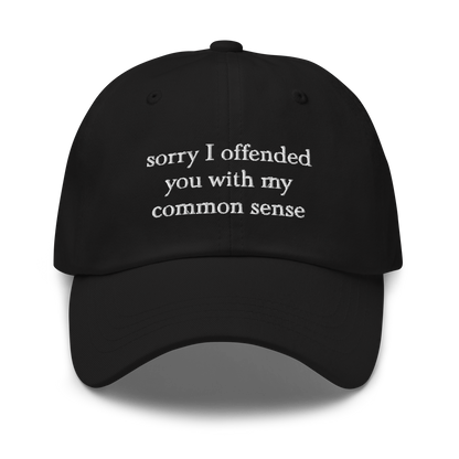 Sorry I Offended You With My Common Sense Baseball Hat