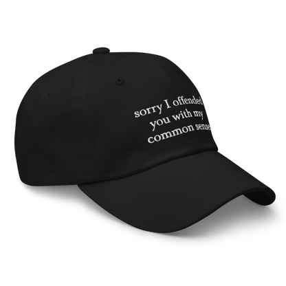 Sorry I Offended You With My Common Sense Baseball Hat