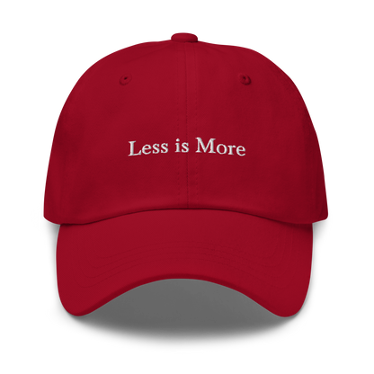 Less Is More Baseball Cap