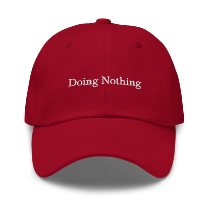 Doing Nothing Baseball Cap