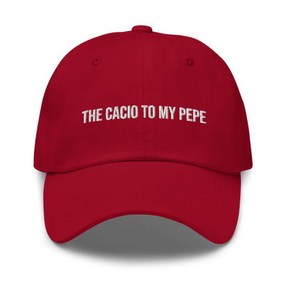 The Cacio To My Pepe Baseball Cap