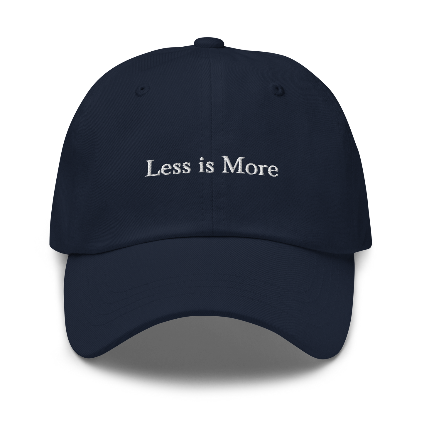 Less Is More Baseball Cap