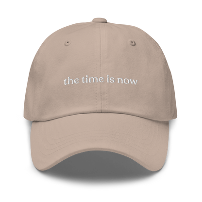 The Time Is Now Baseball Cap