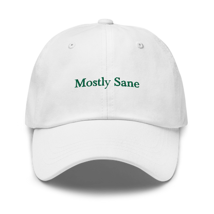 Mostly Sane Baseball Cap