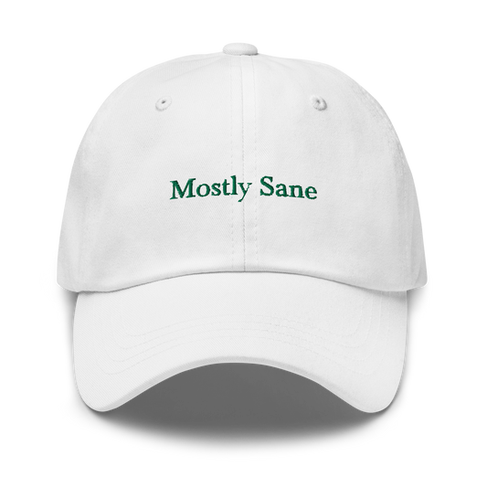 Mostly Sane Baseball Cap