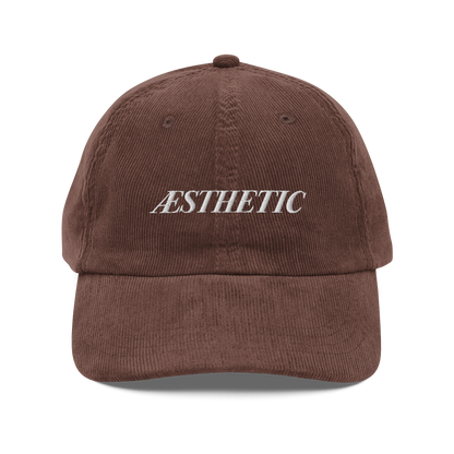 Aesthetic Corduroy Hat