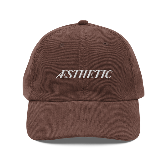 Aesthetic Corduroy Hat