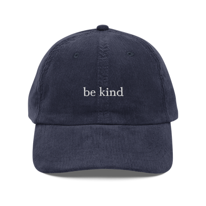 Be Kind Corduroy Hat