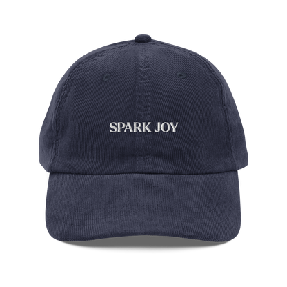 Spark Joy Corduroy Hat