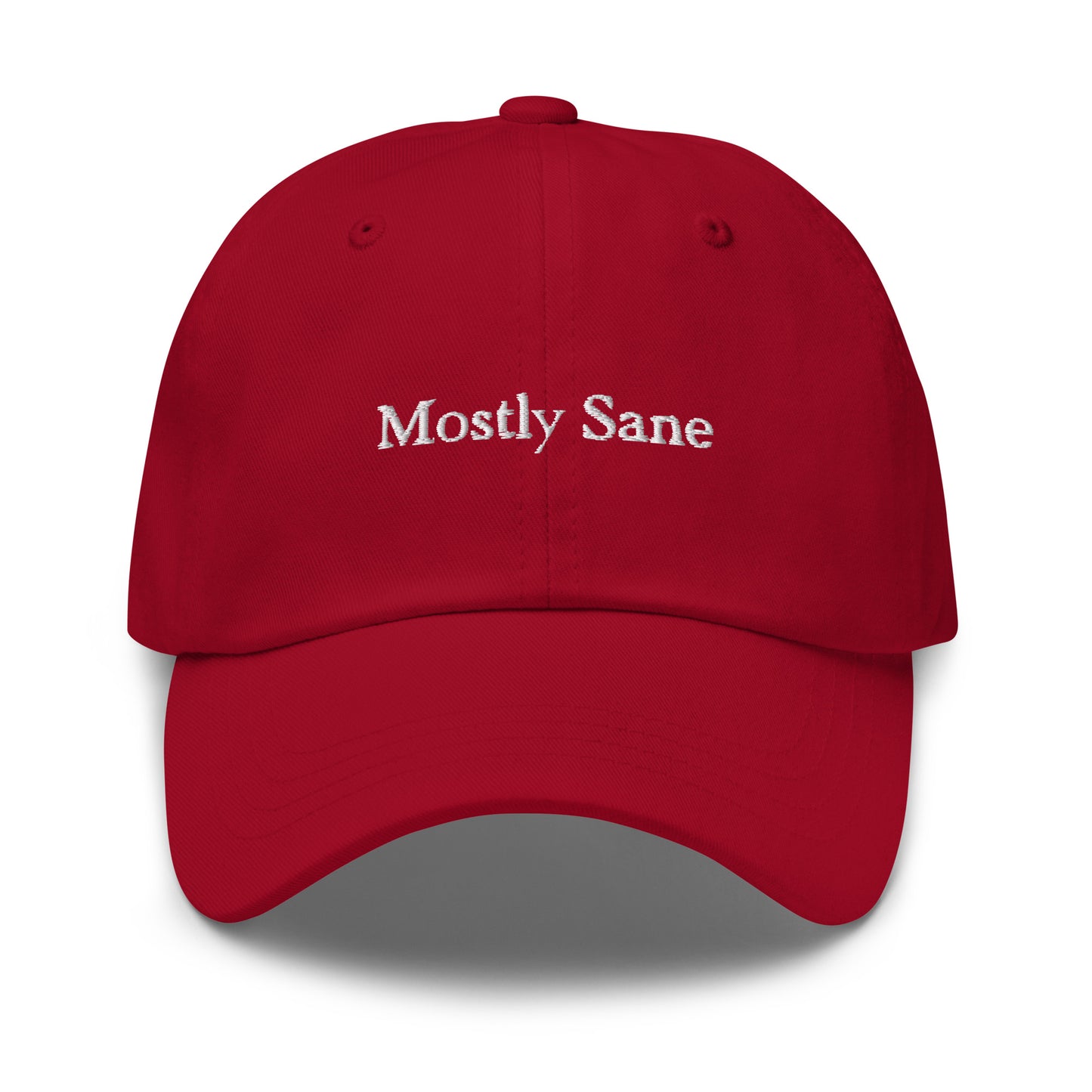 Mostly Sane Baseball Cap