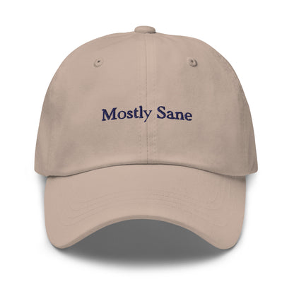 Mostly Sane Baseball Cap